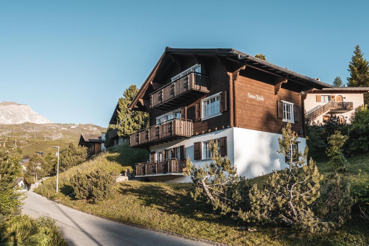 Chalet Sunna Höckli - Pistennah und Ruhig mit Panoramablick Arosa Exterior foto