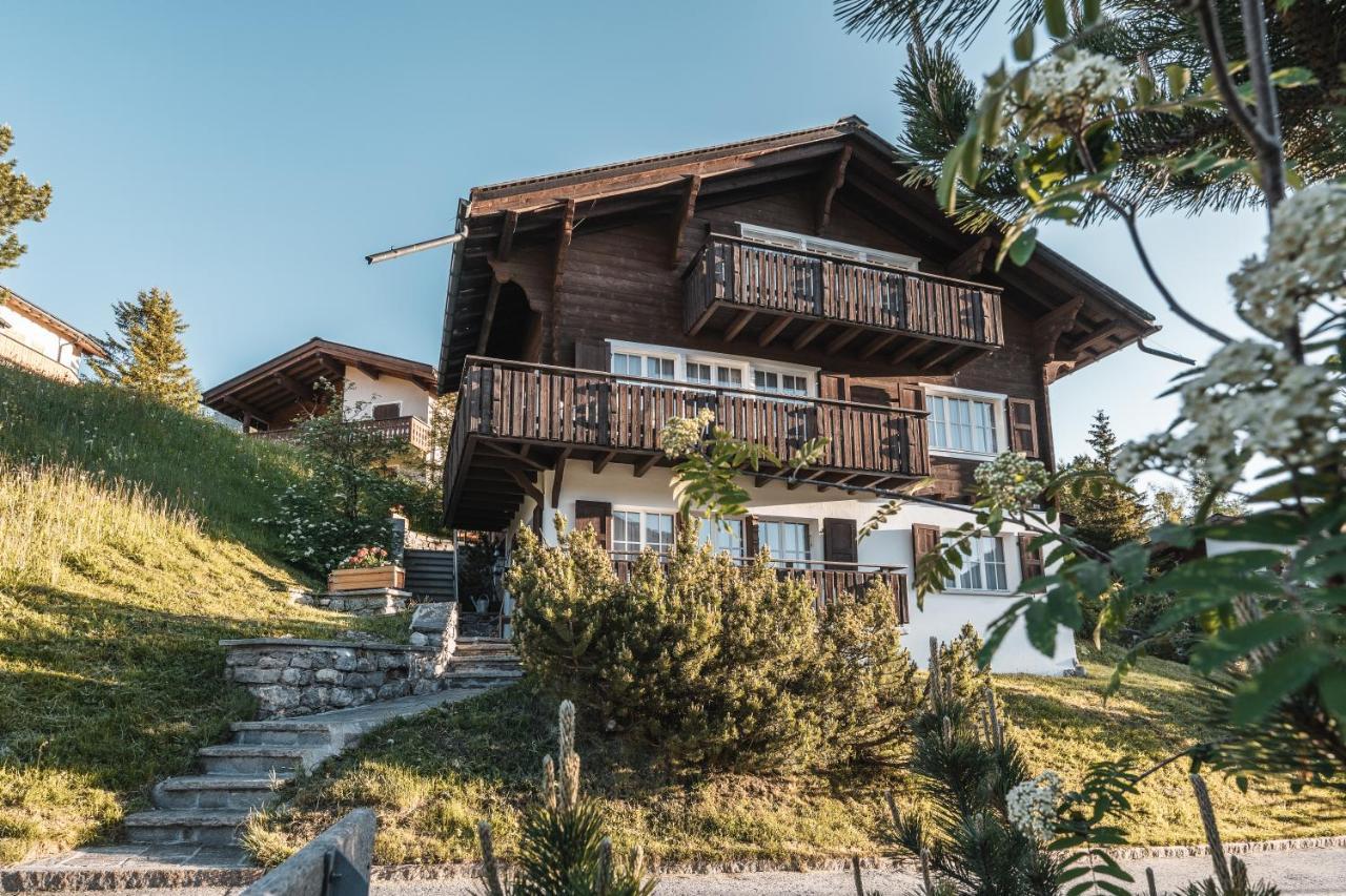 Chalet Sunna Höckli - Pistennah und Ruhig mit Panoramablick Arosa Exterior foto